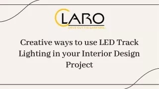 CREATIVE WAYS TO USE LED TRACK LIGHTING IN YOUR INTERIOR DESIGN PROJECTS
