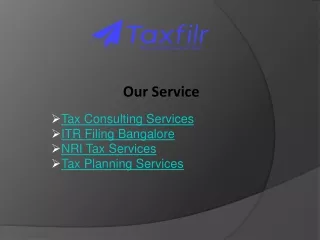 Tax Consulting Services