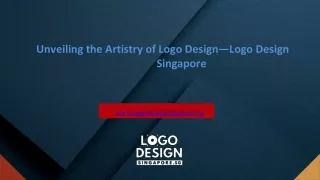 Unveiling the Artistry of Logo Design—Logo Design Singapore