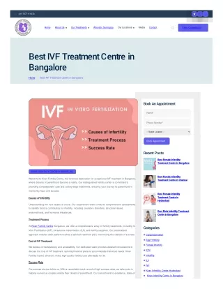 Best IVF Treatment Centre in Bangalore | Kiran Infertility Centre