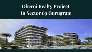 Oberoi-realty-sector-69 Gurugram E-brochure