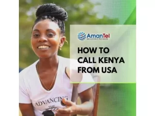 Good News How to Call Kenya - Your Calling price dropped in Kenya!