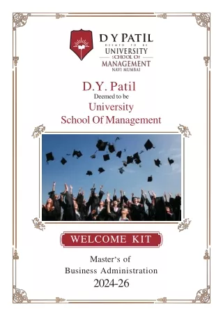 Explore MBA Financial Management - DY Patil Mumbai