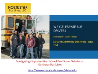 Navigating Opportunities School Bus Driver Salaries at Northstar Bus Lines