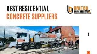 Best Residential Concrete Suppliers