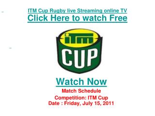 watch southland vs waikato itm cup rugby match live streamin