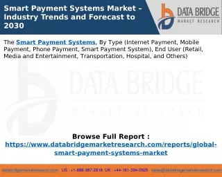 Smart Payment Systems