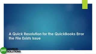 Troubleshoot QuickBooks File Exit Error Expert Solutions