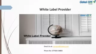 White Label Provider