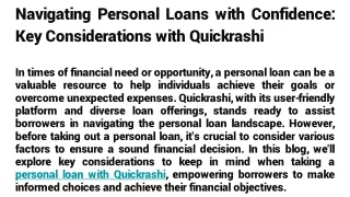 Looking For loans Apply Quickrashi loan Service.