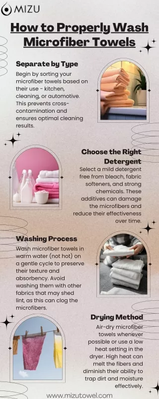 Tips: How to Properly Wash Microfiber Towels at Home