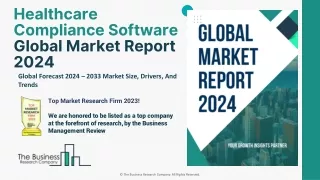Healthcare Compliance Software Market Size, Analysis, Share And Outlook To 2033