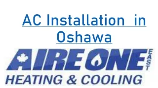 AC Installation  in Oshawa