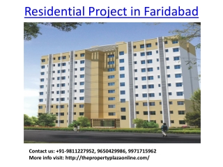 Omaxe Residential Project Faridabad