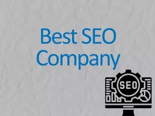 Best SEO Company