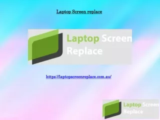 Laptop Screen Replacement