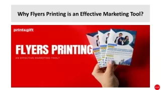 Why Flyers Printing is an Effective Marketing Tool