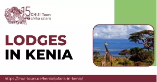 Lodges in Kenia