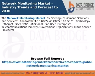Network Monitoring Market