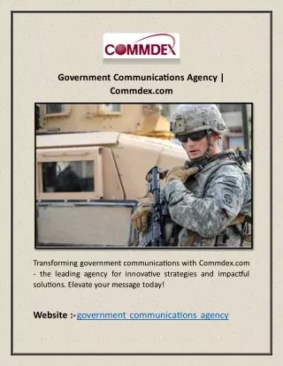 Government Communications Agency