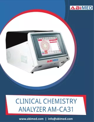 ClinicalChemistryAnalyzer /Weight 22 kg