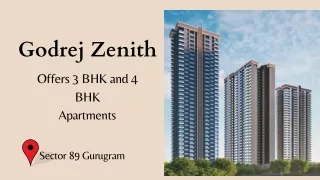 Godrej Zenith Sector 89 Gurugram E-brochure