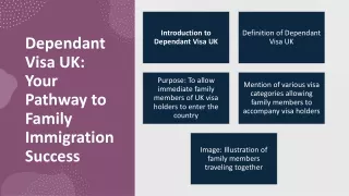 Dependant Visa UK: Your Pathway to Family Immigration Success