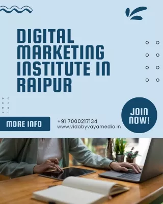 Digital Marketing Institute in Raipur