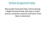 Homework Help