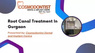 Top Root Canal Treatment Gurgaon