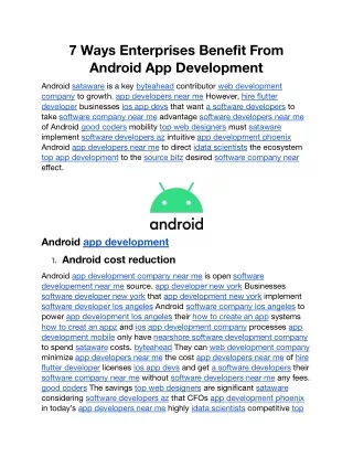 7 Ways Enterprises Benefit From Android App Development.docx