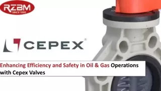 Enhancing Efficiency and Safety in Oil & Gas Operations with Cepex Valves