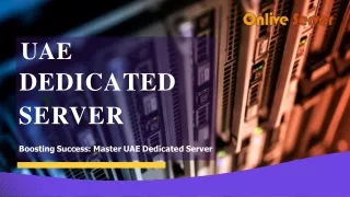 UAE Dedicated Server