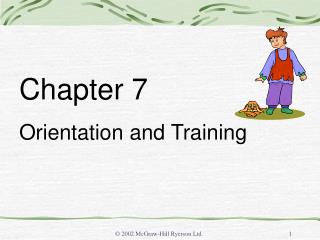 Chapter 7 Orientation and Training