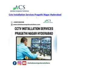 Top Cctv Installation Services Pragathi Nagar