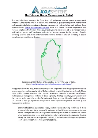 Modernize Your Business | Qatar's Queue Management Solutions