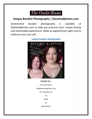 Unique Boudoir Photography Diandradphotos