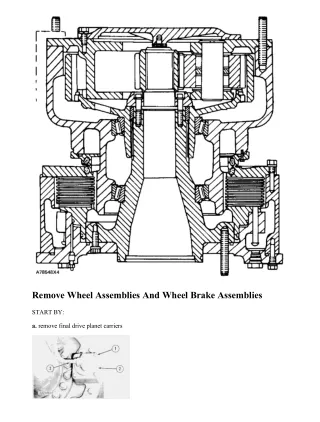 Caterpillar Cat 980C WHEEL LOADER (Prefix 13B) Service Repair Manual Instant Download (13B00300 and up)