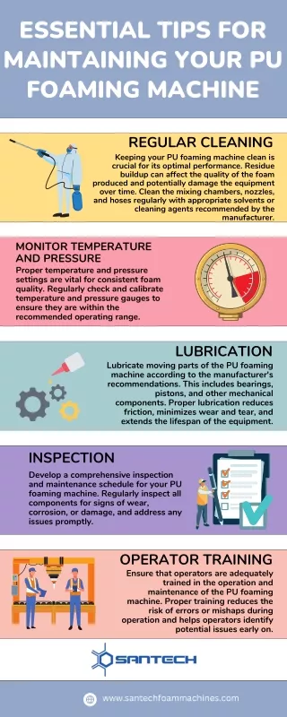 Essential Tips for Maintaining Your PU Foaming Machine