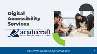 Digital Accessibility with Consulting Services: Expert Guidance for Inclusive Di