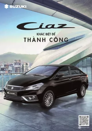 Suzuki Ciaz - Sự Kết Hợp Hoàn Hảo Giữa Sắc Đẹp và Hiệu Suất