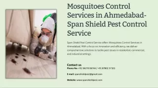 Mosquitoes Control Services in Ahmedabad, Best Mosquitoes Control Services in Ah