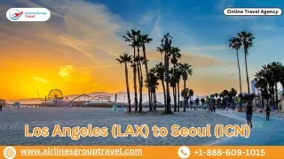 Group Flights from Los Angeles to Seoul