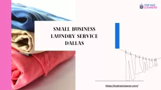 Small Business Laundry Service dallas