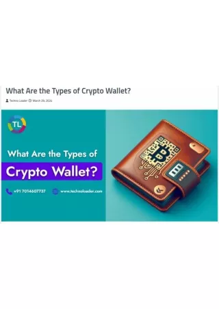 What Are the Types of Crypto Wallet?