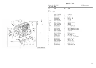 HURLIMANN xt-105 Tractor Parts Catalogue Manual Instant Download (SN 10001 and up)