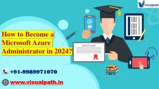 Azure Admin Online Training | Microsoft Azure Training in Hyderabad