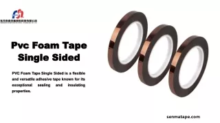 Pvc Foam Tape Single Sided