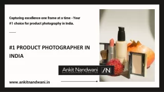 #1 product photographer in India