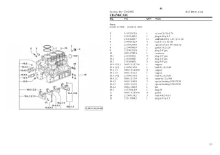 SAME commando trem ii (t1) 55 Tractor Parts Catalogue Manual Instant Download